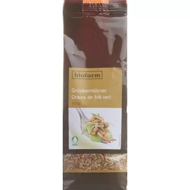 Biofarm Grunkern Knospe в пакетиках 500г Biofarm Grunkern Knospe в пакетиках 500г