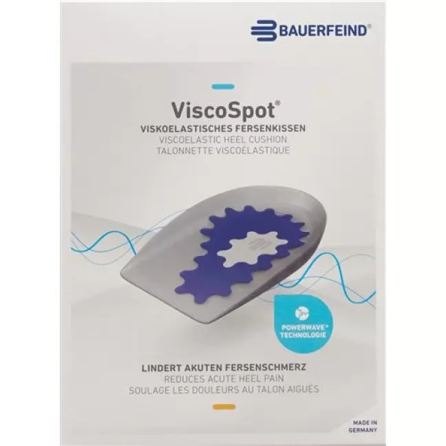 ViscoSpot Fersenkissen Rechter + Linker Fuss Grosse 1 ViscoSpot Fersenkissen Rechter + Linker Fuss Grosse 1