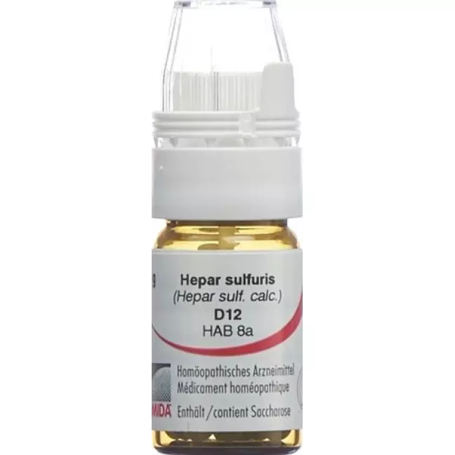 Omida Hepar Sulfuris шарики D 12 4г Omida Hepar Sulfuris шарики D 12 4г