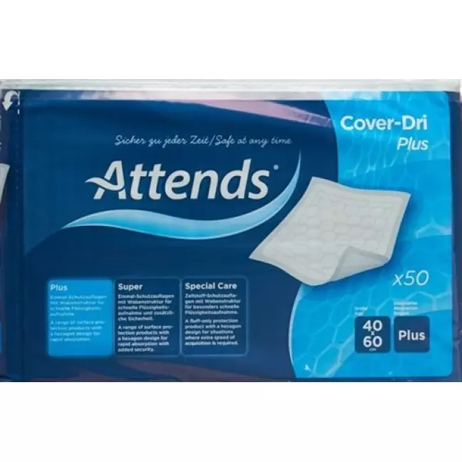 ATTENDS COVER DRI PLUS 40X60 ATTENDS COVER DRI PLUS 40X60