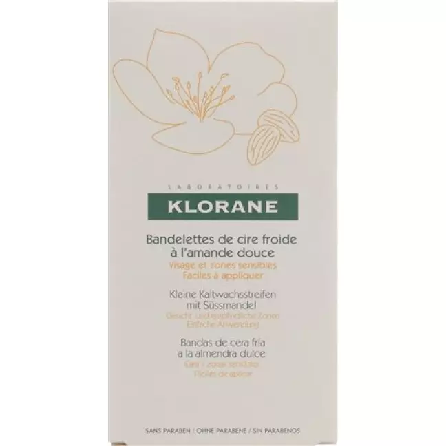 Klorane Enthaarungsstreifen Gesicht 6x 2 штуки Klorane Enthaarungsstreifen Gesicht 6x 2 штуки