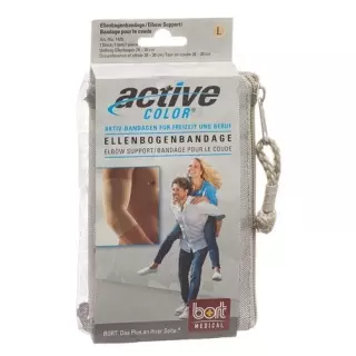 Bort Aktive Color Ellenbogenbandage размер M -28см телесный цвет
