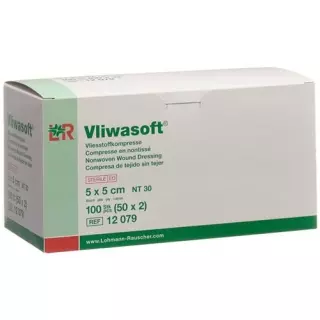 Vliwasoft Nw компресс 5x5см 6-fach стерильный 50x 2 штуки