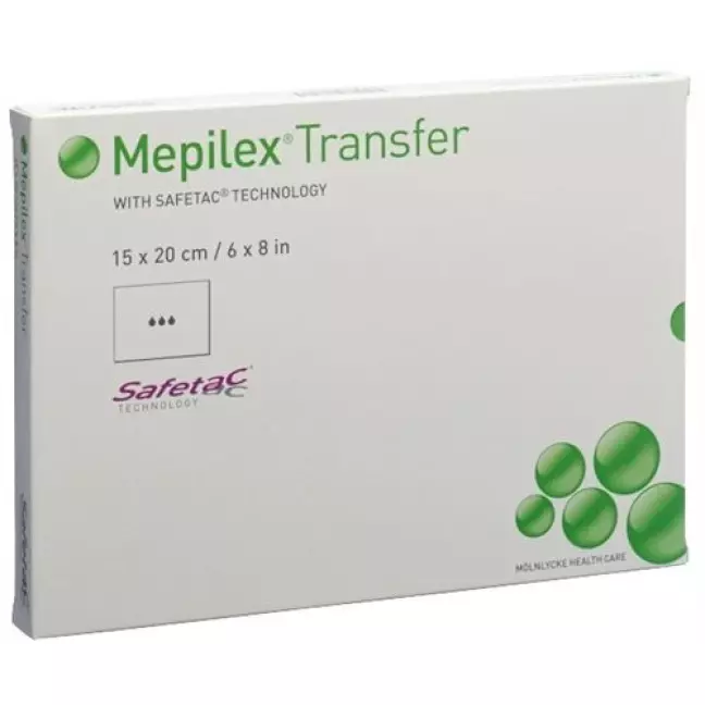 Mepilex Transfer Drainageverb 15x20см Silik 5 штук Mepilex Transfer Drainageverb 15x20см Silik 5 штук