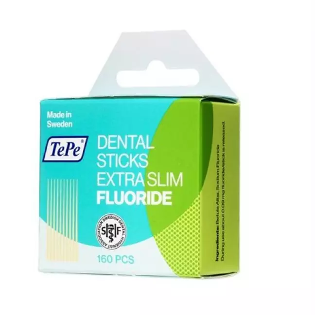 TePe Zahnholzer mit Fluorid aus Birkenholz X-dunn 160 штук TePe Zahnholzer mit Fluorid aus Birkenholz X-dunn 160 штук