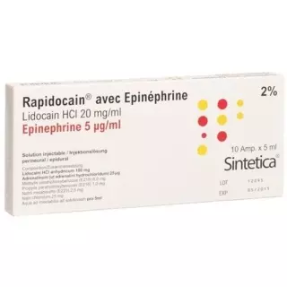 RAPIDOCAINE EPIN INJ 2%