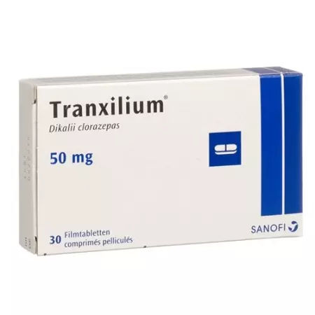 Tranxilium Tabs 50 mg 30 filmtablets Tranxilium Tabs 50 mg 30 filmtablets
