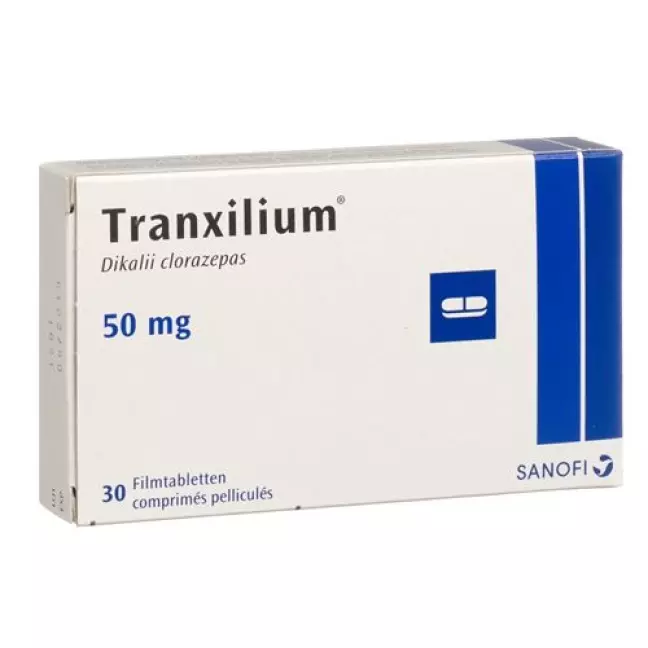 Tranxilium Tabs 50 mg 30 filmtablets Tranxilium Tabs 50 mg 30 filmtablets