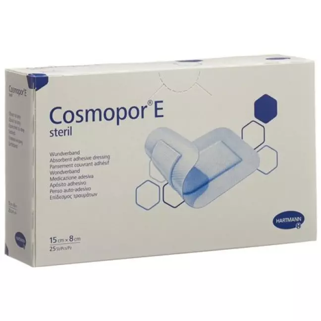 Cosmopor E Wundverband 15смx8см Steril 25 штук Cosmopor E Wundverband 15смx8см Steril 25 штук