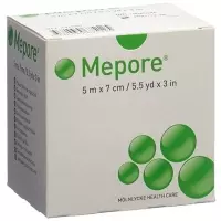 Mepore повязка для ран 5мX7см Wundkissen 3см
