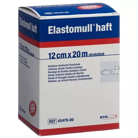 Elastomull Haft марлевый бинт Weiss 20мX12см рулон Elastomull Haft марлевый бинт Weiss 20мX12см рулон