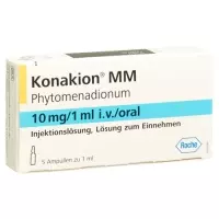 Конакион MМ раствор для инъекций и перорального введения 10 мг/мл 5 ампул по 1 мл