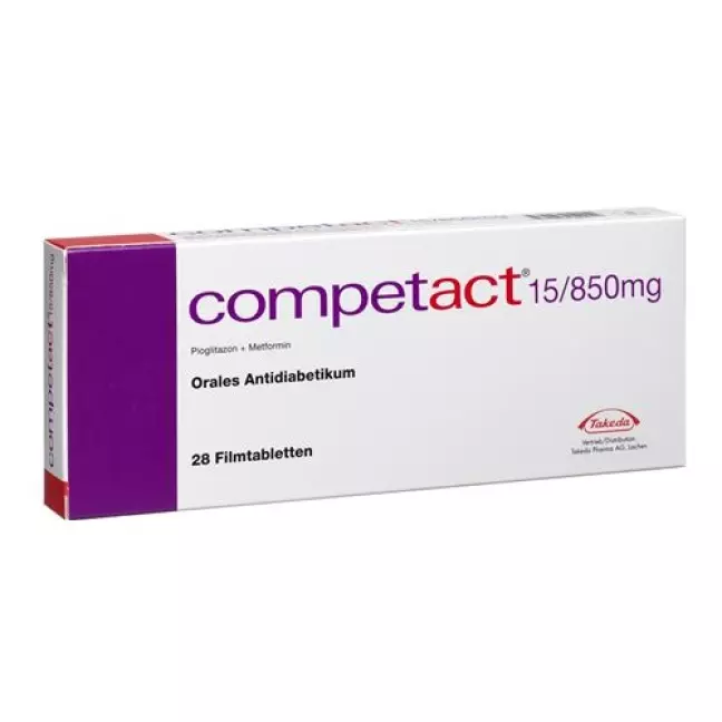Competact 15/850 mg 98 filmtablets Competact 15/850 mg 98 filmtablets