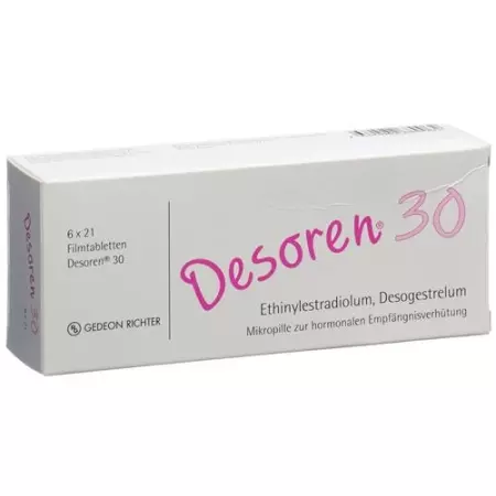 Дезорен-30 6 x 21 таблетка