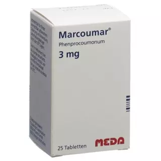 Маркумар 3 мг 25 таблеток 