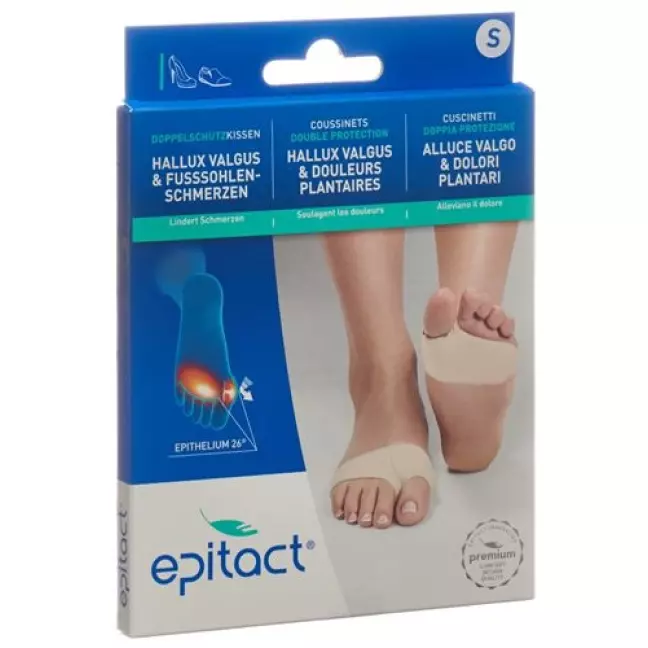 Epitact Doppelschutzkissen Hallux Valgus und Schmerzende Fusssoh Epitact Doppelschutzkissen Hallux Valgus und Schmerzende Fusssoh