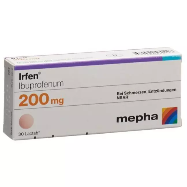 Irfen 200 mg 100 Lactabs Irfen 200 mg 100 Lactabs