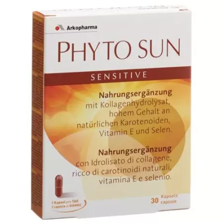 Phyto Sun Sensitive в капсулах 30 штук Phyto Sun Sensitive в капсулах 30 штук