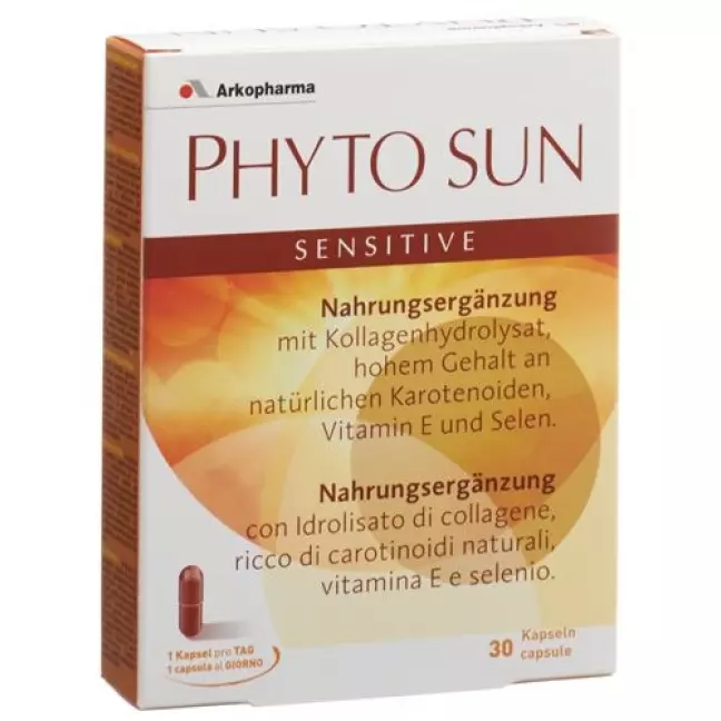 Phyto Sun Sensitive в капсулах 30 штук Phyto Sun Sensitive в капсулах 30 штук