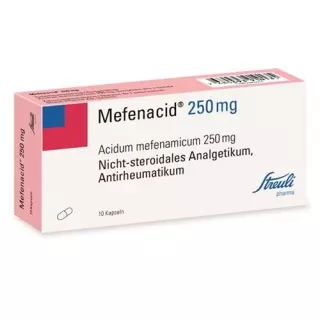 Мефенацид 250 мг 10 капсул