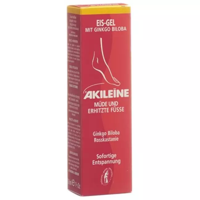 Akileine Rot Eis гель mit Ginkgo-Biloba в тюбике 50мл Akileine Rot Eis гель mit Ginkgo-Biloba в тюбике 50мл
