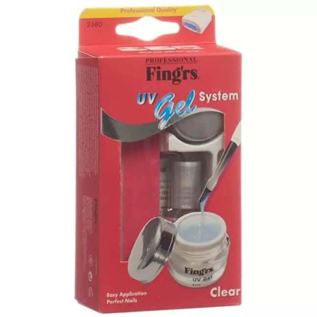 Fingrs UV Gel Set Clear Fingrs UV Gel Set Clear