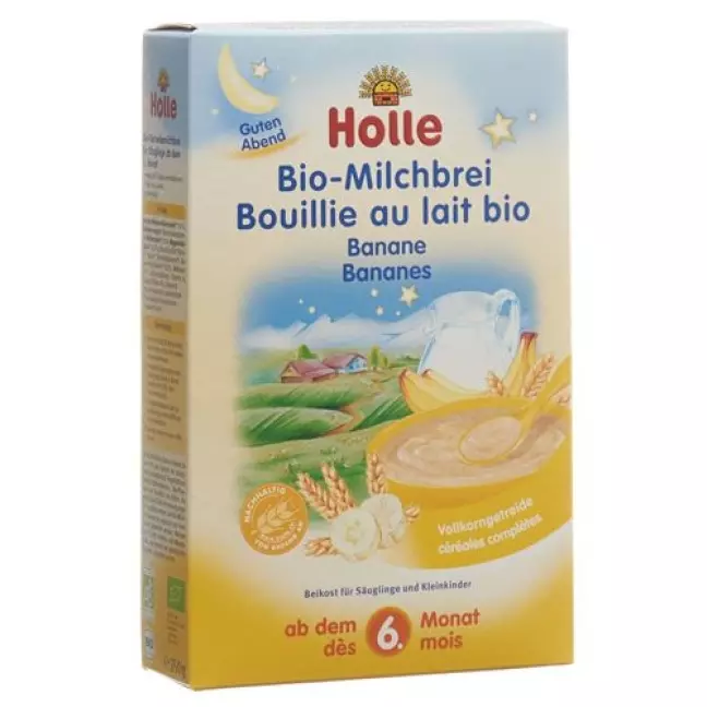 Holle Milch Brei Banane Bio 250 g Holle Milch Brei Banane Bio 250 g