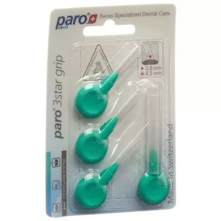 Paro 3Star-Grip 4.5мм Medium Grun Zylin 4 штуки Paro 3Star-Grip 4.5мм Medium Grun Zylin 4 штуки