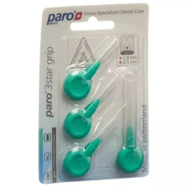 Paro 3Star-Grip 4.5мм Medium Grun Zylin 4 штуки Paro 3Star-Grip 4.5мм Medium Grun Zylin 4 штуки