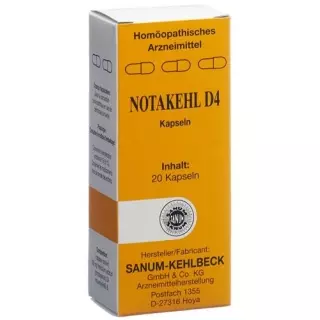 Нотакель Д4 20 капсул