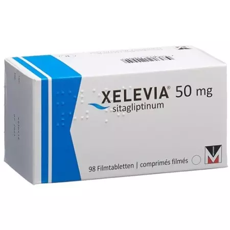 Xelevia 50 mg 98 filmtablets Xelevia 50 mg 98 filmtablets