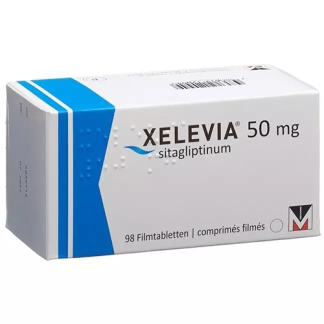 Xelevia 50 mg 98 filmtablets Xelevia 50 mg 98 filmtablets