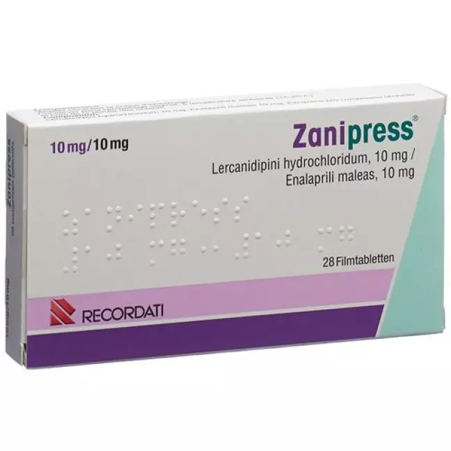 Zanipress 10/10 mg 28 filmtablets Zanipress 10/10 mg 28 filmtablets