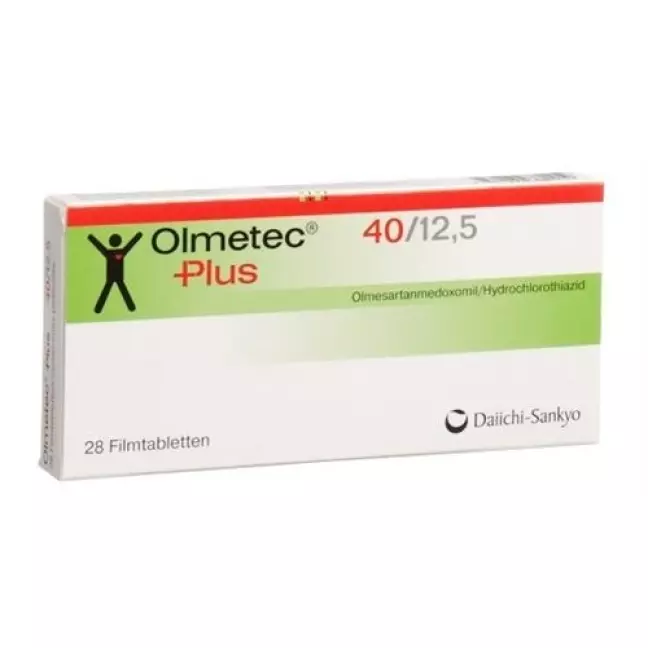 Olmetec Plus 40/12.5 28 filmtablets Olmetec Plus 40/12.5 28 filmtablets
