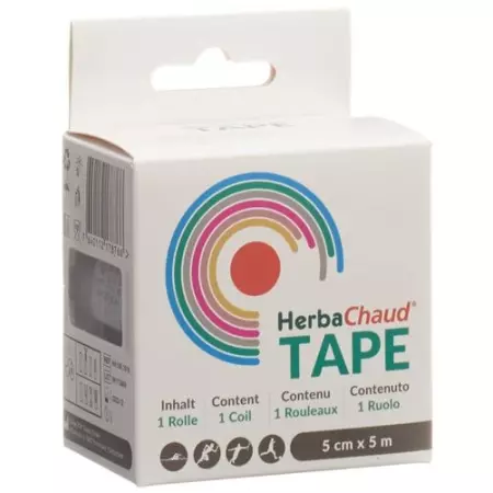 Herbachaud Tape 5смx5m Schwarz Herbachaud Tape 5смx5m Schwarz