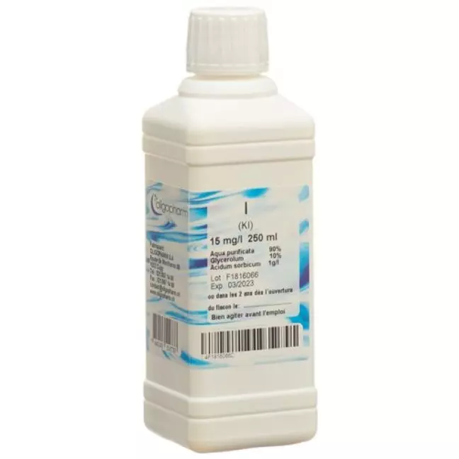 OLIGOPHARM IOD 15 MG/L OLIGOPHARM IOD 15 MG/L