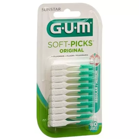 Gum Sunstar Borsten Soft Picks Regular 80 штук Gum Sunstar Borsten Soft Picks Regular 80 штук