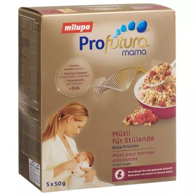 Milupa Profutura Mama Muesli Rote Fruchte 250г Milupa Profutura Mama Muesli Rote Fruchte 250г