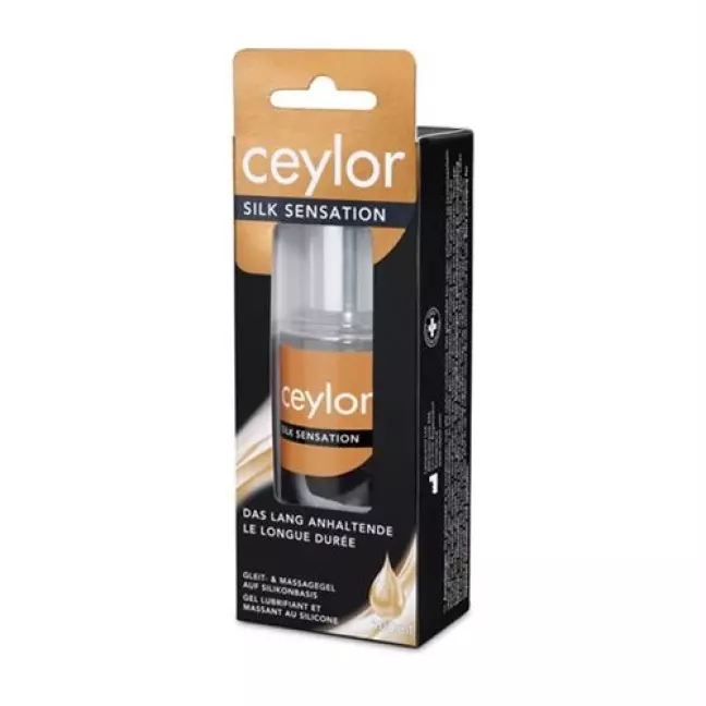 Ceylor Silk Sensation Gleit- & Massagegel 100мл Ceylor Silk Sensation Gleit- & Massagegel 100мл