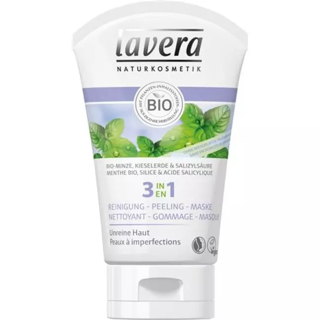 Lavera 3in1 Reinigung Peeling Maske 125мл Lavera 3in1 Reinigung Peeling Maske 125мл