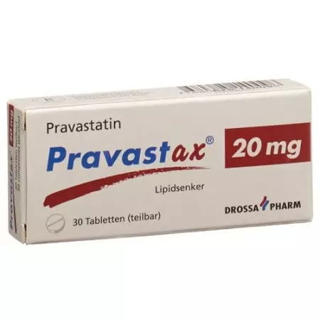 Pravastax 20 mg 30 tablets Pravastax 20 mg 30 tablets