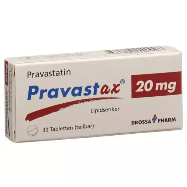 Pravastax 20 mg 30 tablets Pravastax 20 mg 30 tablets