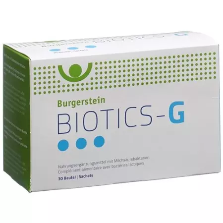 Burgerstein Biotics-G Pulver 30 пакетиков Burgerstein Biotics-G Pulver 30 пакетиков
