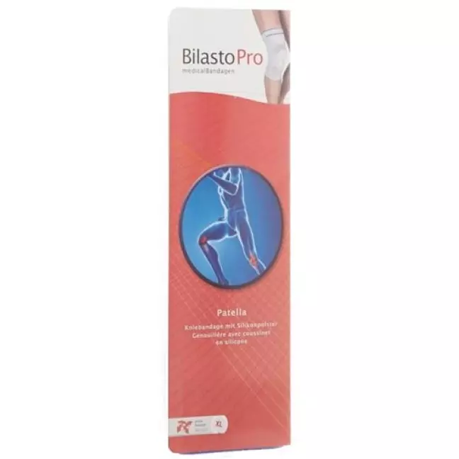 Bilasto Pro Patella Kniebandage XS Grau Bilasto Pro Patella Kniebandage XS Grau