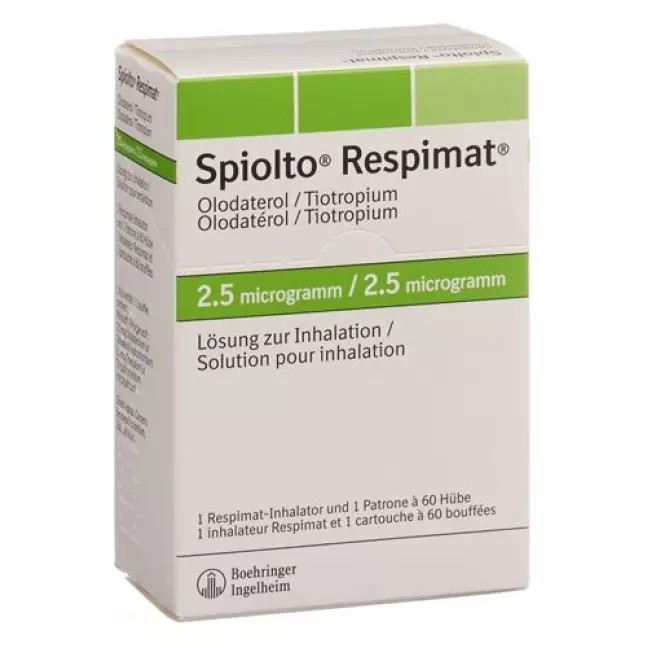 Spiolto Respimat 2.5 mcg/Hub Spiolto Respimat 2.5 mcg/Hub
