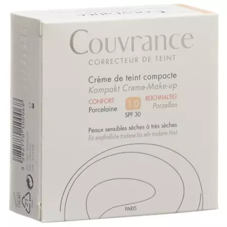 Avene Couvrance Kompakt Make-Up Porzellan 01 10г Avene Couvrance Kompakt Make-Up Porzellan 01 10г