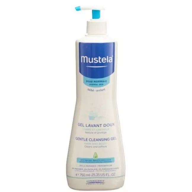 Mustela Mildes гель мытья для нормальной кожи бутылка 750мл
