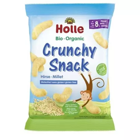 Holle Bio-Crunchy Snack Hirse 25г Holle Bio-Crunchy Snack Hirse 25г