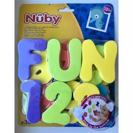 NUBY ALPHABET & ZAHL BADEWANNE NUBY ALPHABET & ZAHL BADEWANNE