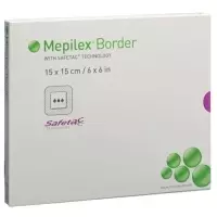 Mepilex Border Schaumverband 15x15см Silik 5 штук